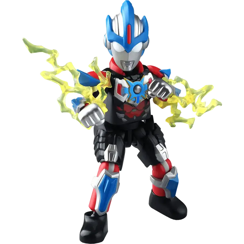 Ultraman Orb Lightning Attacker toy figure with colorful design