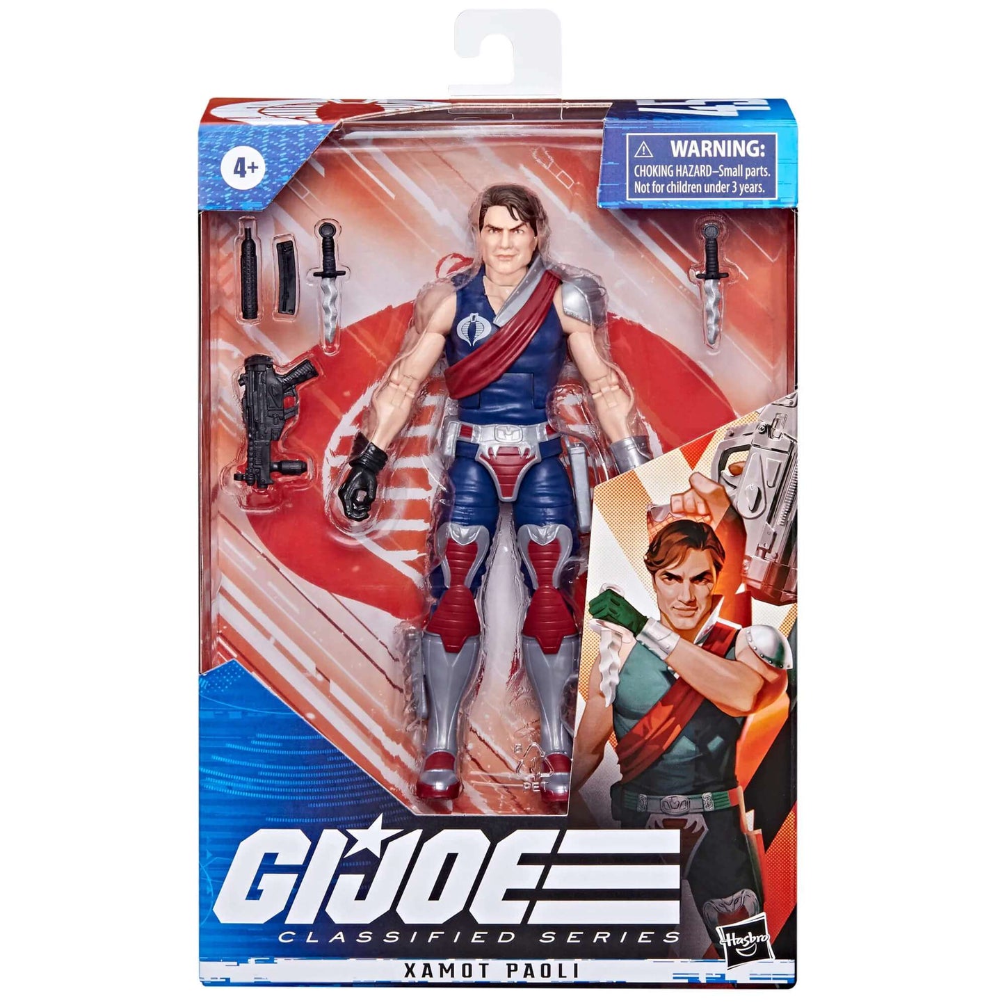 hasbro gi joe classified series xamot paoli action figure in packaging