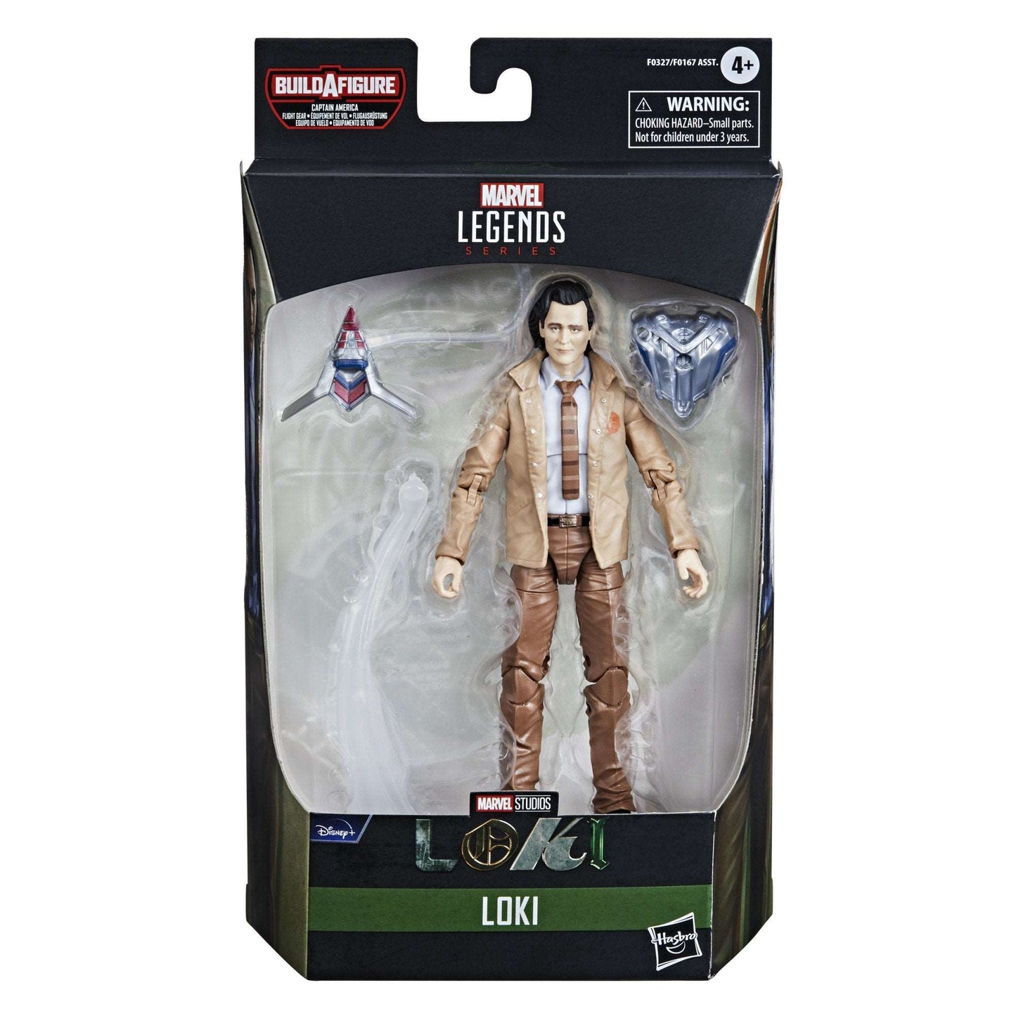 Hasbro Marvel Legends Series Disney+ Avengers Loki Variant in box package