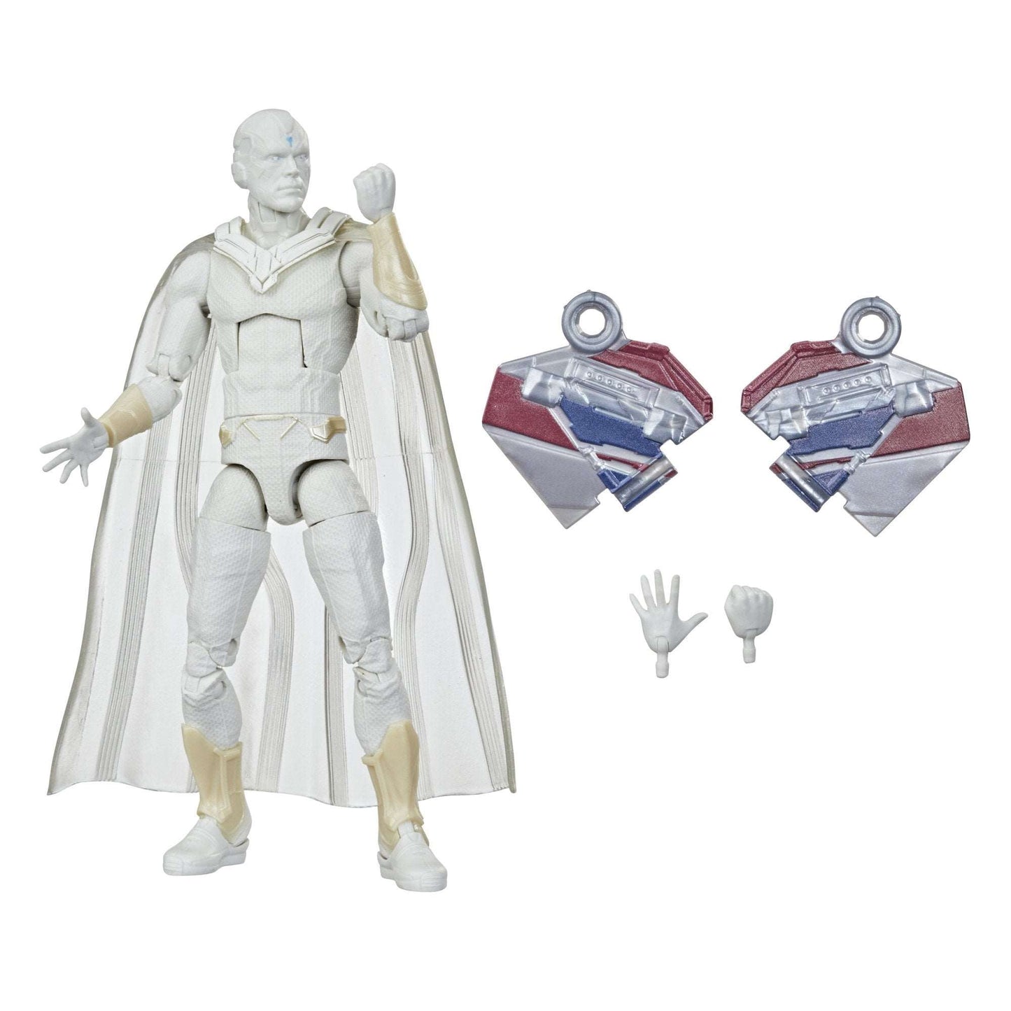 Hasbro Marvel Legends Series Disney+ Wandavision Avengers White Vision figure and accessories