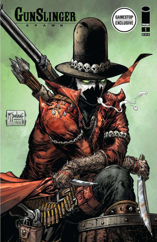 image comics Gunslinger Spawn Comic issue 1 GameStop Exclusive