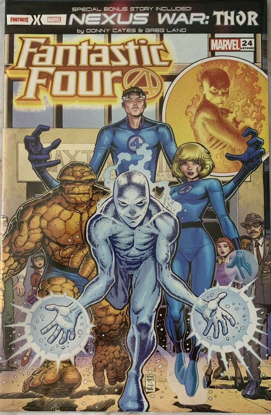 marvel comics fantastic four issue 24 legacy issue 669 arthur adams variant cover walmart comic 3 pack