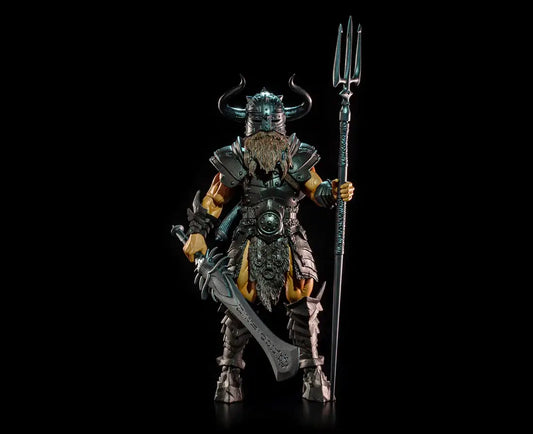mythic legions deluxe legion builder barbarian front of action figure