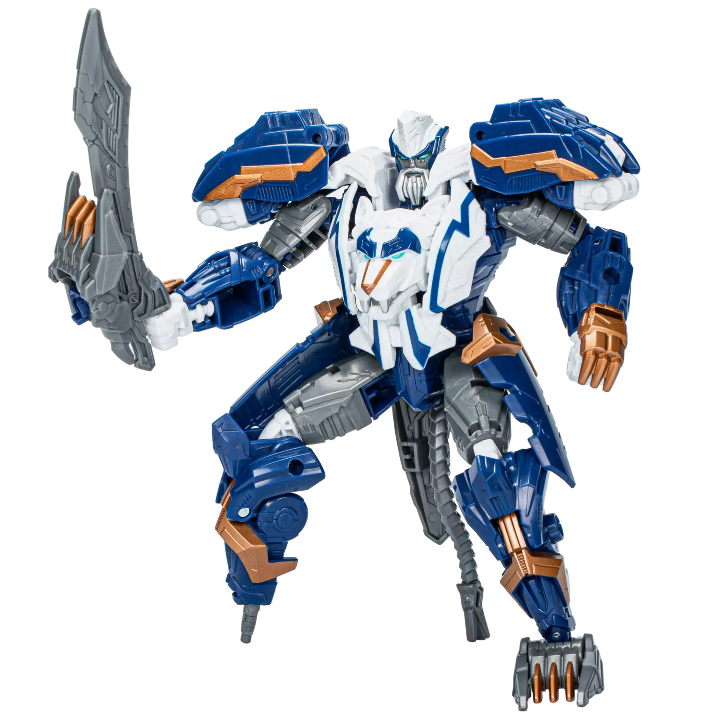 united voyager class prime universe thundertron action figure in robot mode