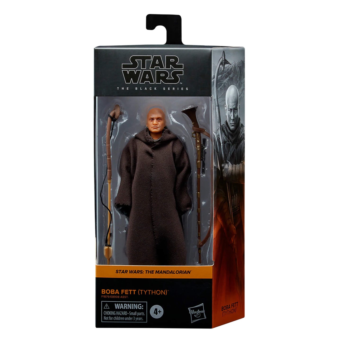 Hasbro Disney Plus Book of Boba Fett Star Wars The Black Series Boba Fett Tython action figure front of packaging