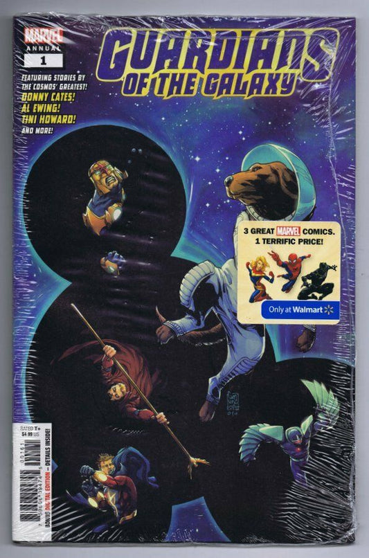 marvel comics guardians of the galaxy annual issue 1 walmart comics 3 pack