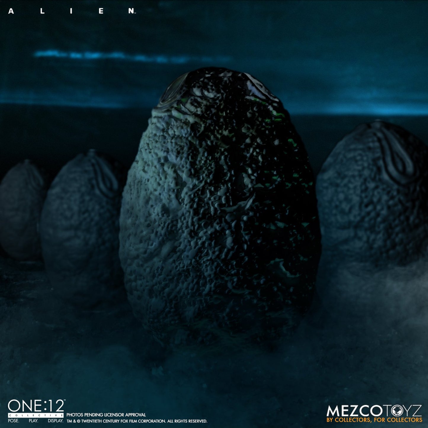 mezco one twelfth collective alien ovomorph egg