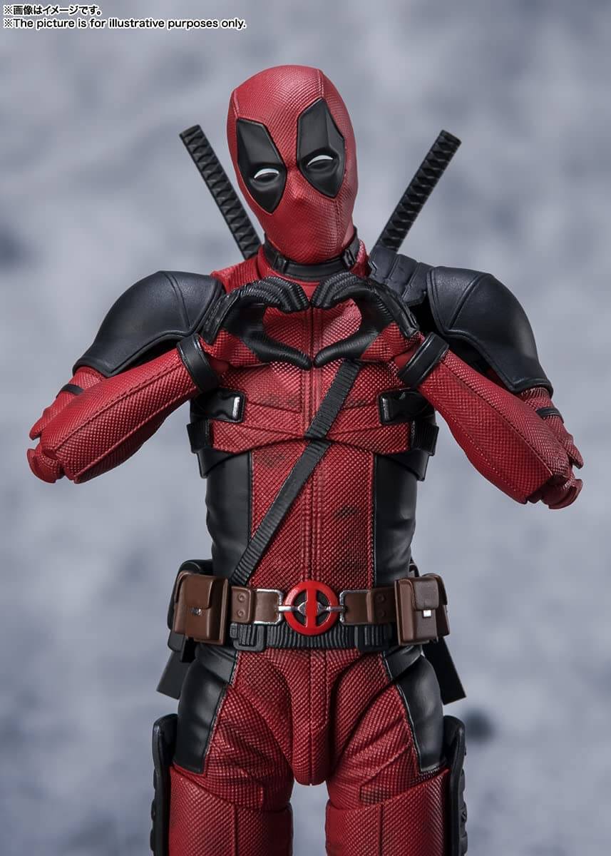 tamashi nations bandai spirits sh figuarts marvel cinematic universe deadpool figure