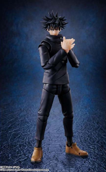 tamashii nations bandai spirits sh figuarts megumi fushiguro jujutsu kaisen action figure