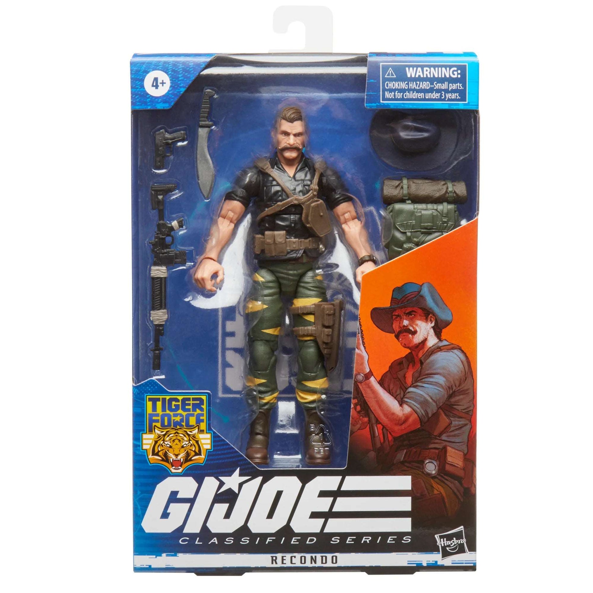GI Joe Classified Series Tiger Force Recondo action figure front of packaging
