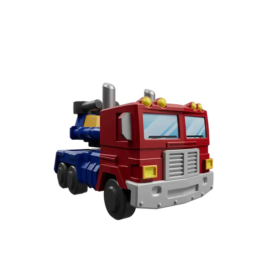 Transformers Optimus Prime toy in truck vehicle mode