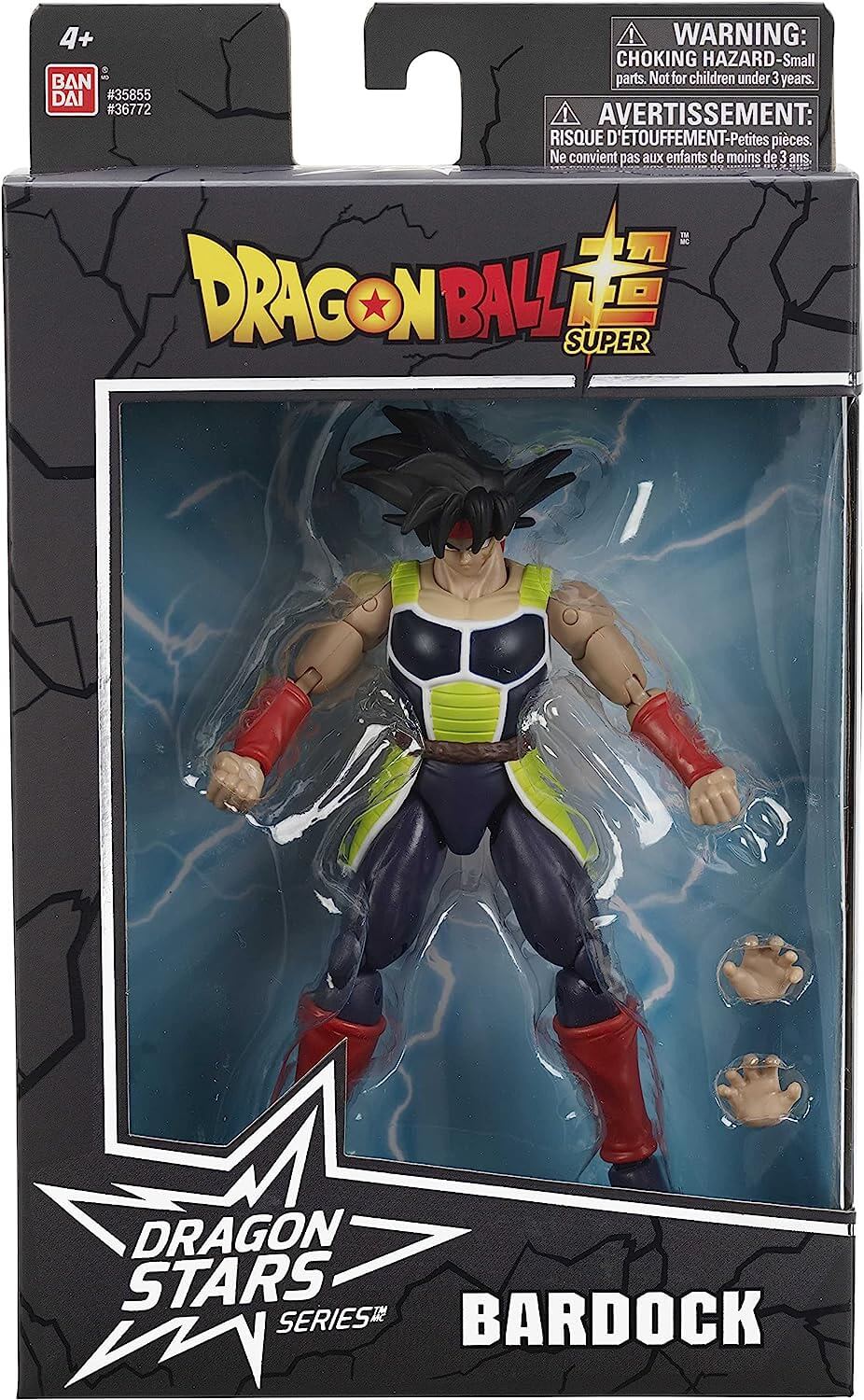 dragon ball super dragon stars bardock action figure in package