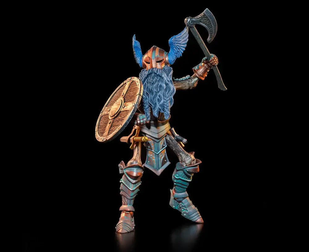 four horsemen studios mythic legions all stars 5 ilgarr dwarf head with axe and shield action figure