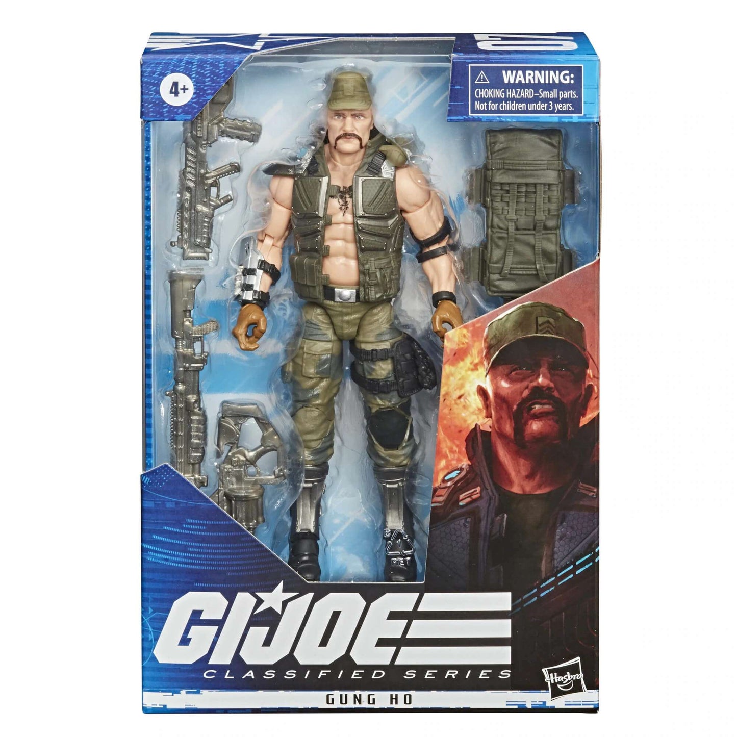 Hasbro G.I. Joe Classified Series Gung Ho action figure in packaging