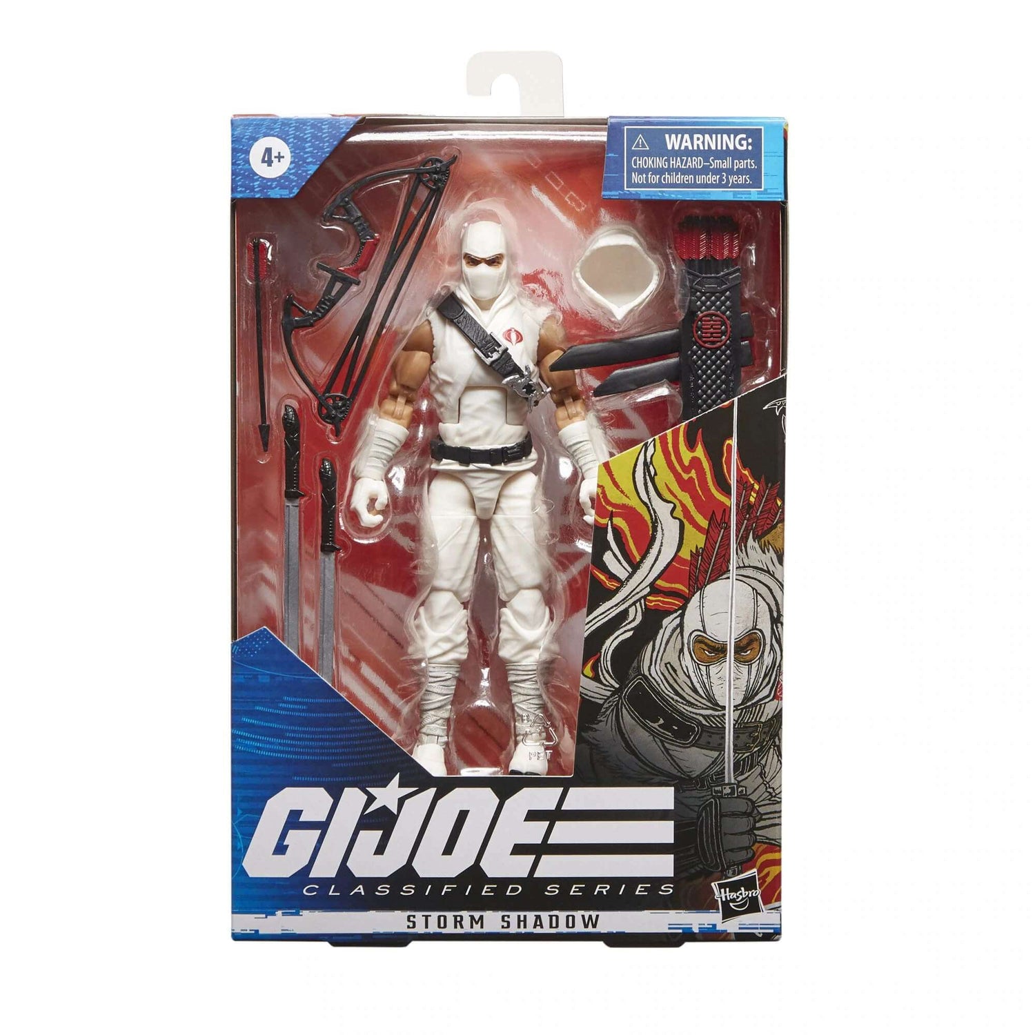 Hasbro G.I. Joe Classified Series Storm Shadow action figure in packaging