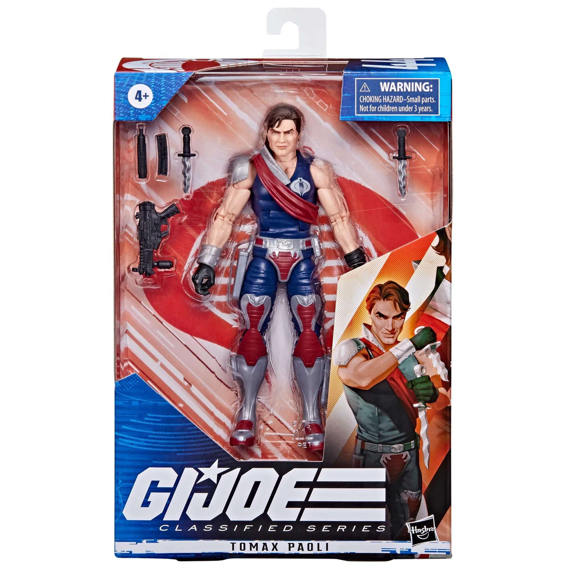 hasbro gi joe classified series tomax paoli action figure in packaging