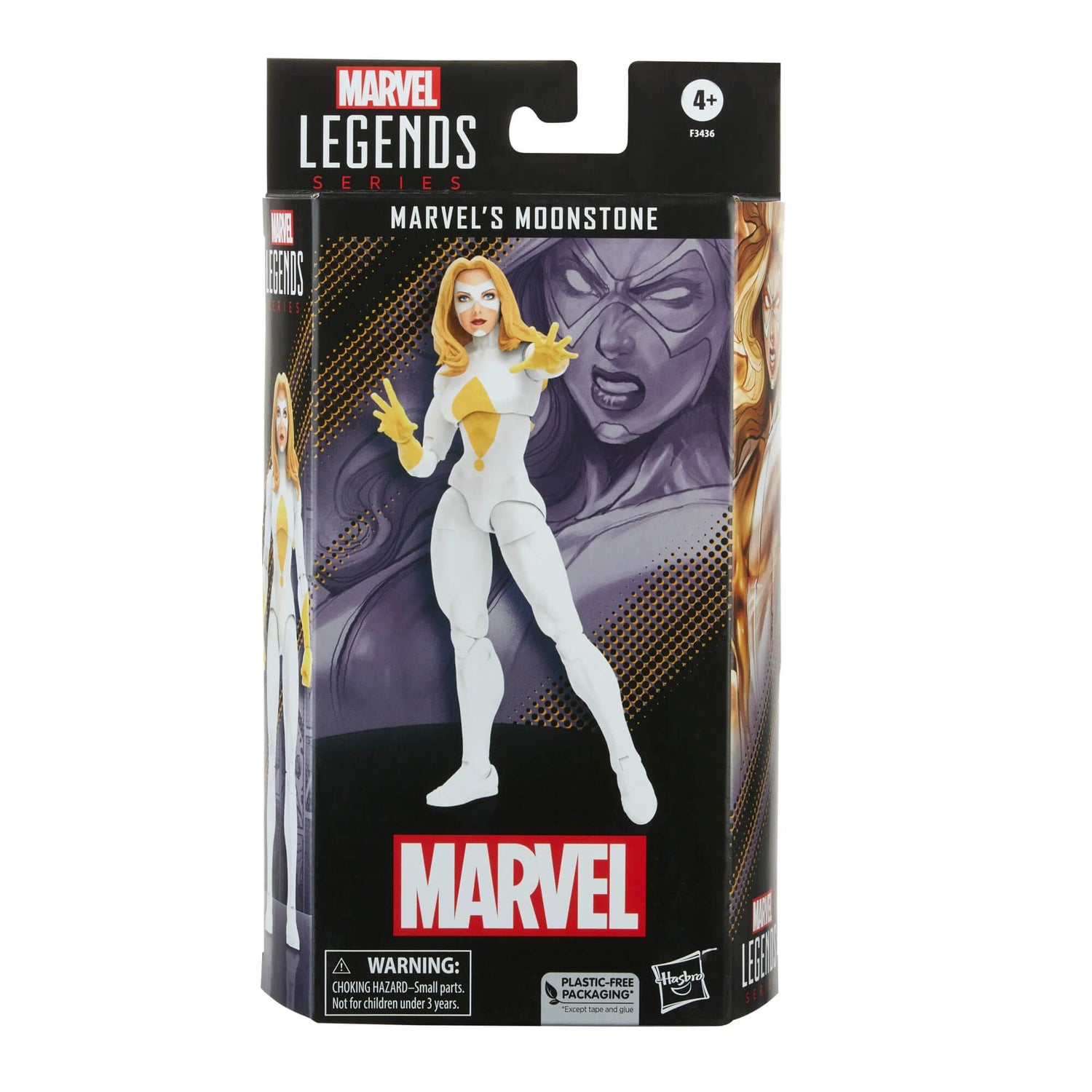 hasbro marvel legends moonstone action figure front of box packaging