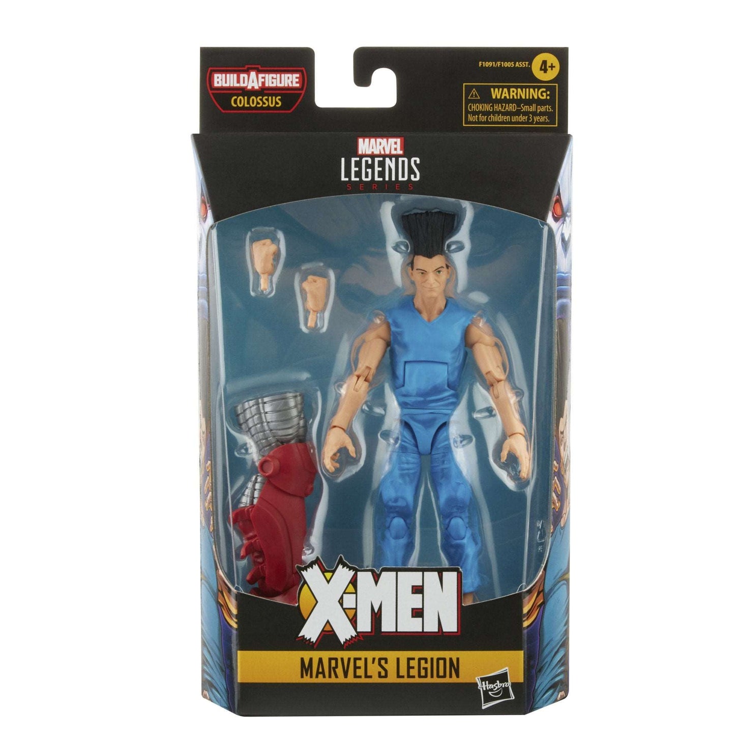 Hasbro Marvel Legends Series X-men Age of Apocalypse Legion figure in packaging front of box