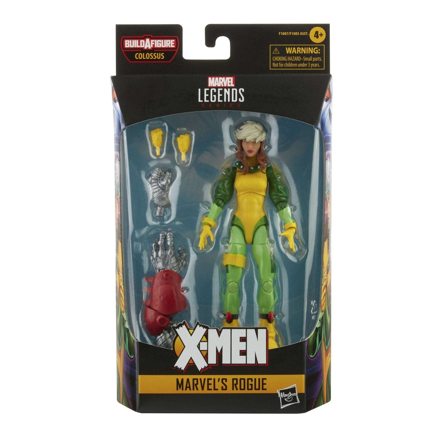 Hasbro Marvel Legends Series X-men Age of Apocalypse Rogue figure in packaging front of box
