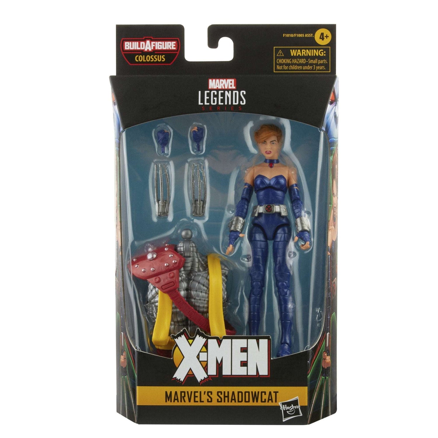 Hasbro Marvel Legends Series X-men Age of Apocalypse Shadowcat  figure in packaging front of box