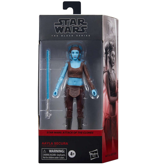 hasbro star wars attack of the clones aayla secura action figure in packaging