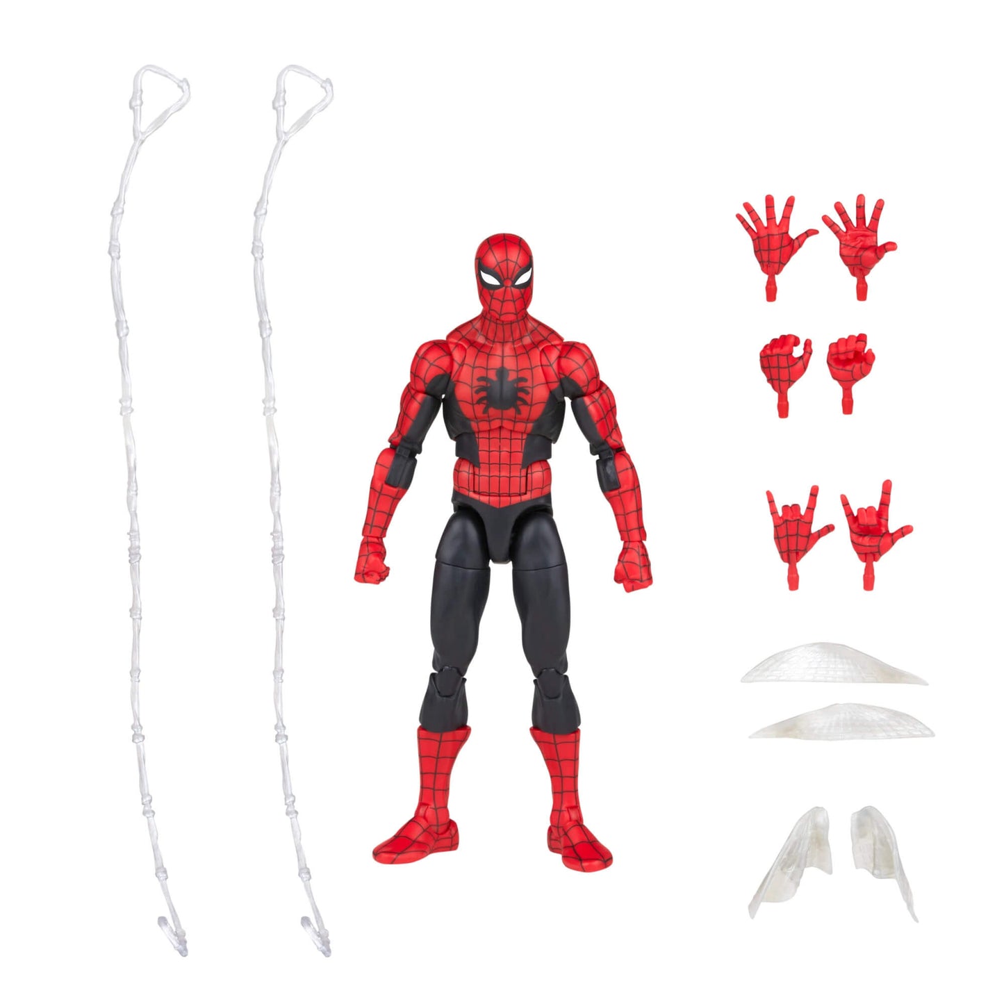 hasbro marvel legends amazing fantasy 15 comic 60th anniversary spider-man figure with accessories