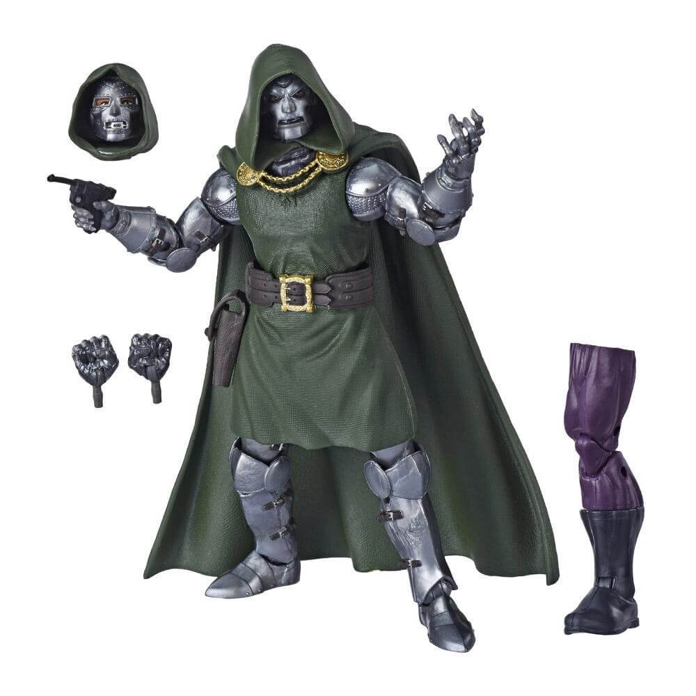 hasbro marvel legends fantastic four doctor doom with accessories