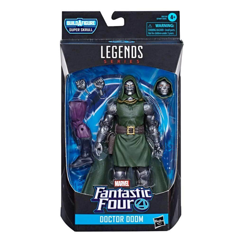 hasbro marvel legends fantastic four doctor doom in package