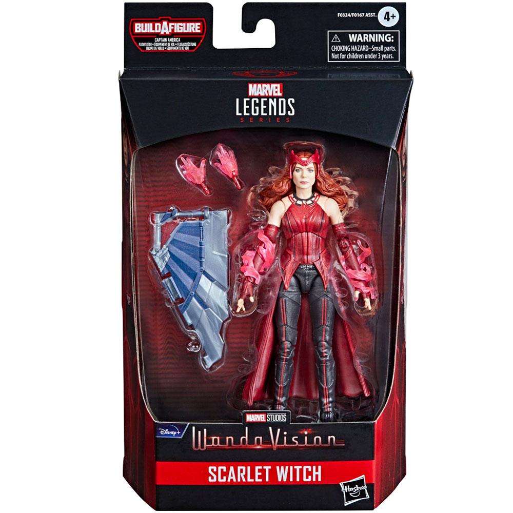 Hasbro Marvel Legends Series Disney+ Wandavision Avengers Scarlet Witch in box package