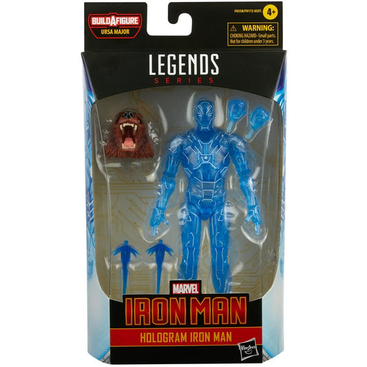 Marvel Legends Ursa Major build a figure wave Comic Hologram Iron Man  6-inch figure packaging front