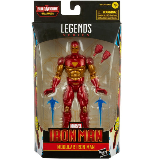 Marvel Legends Ursa Major build a figure wave Comic Modular Iron Man 6-inch figure packaging front