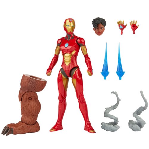 Marvel Legends Ursa Major build a figure wave Comic Ironheart Riri Williams 6-inch figure with accessories