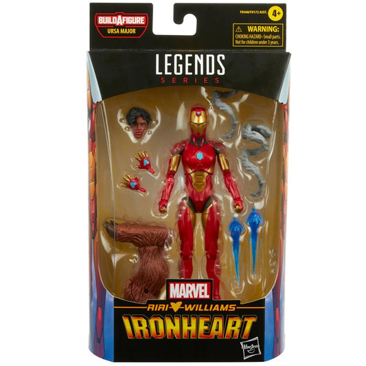 Marvel Legends Ursa Major build a figure wave Comic Ironheart Riri Williams 6-inch figure packaging front