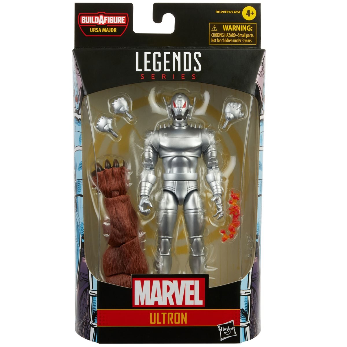 Marvel Legends Ursa Major build a figure wave Comic Ultron 6-inch figure packaging front