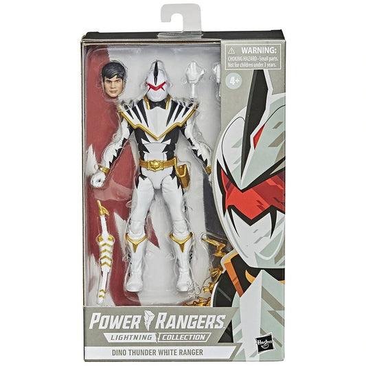 Hasbro Power Rangers Lightning Collection Dino Thunder White Ranger figure in packaging