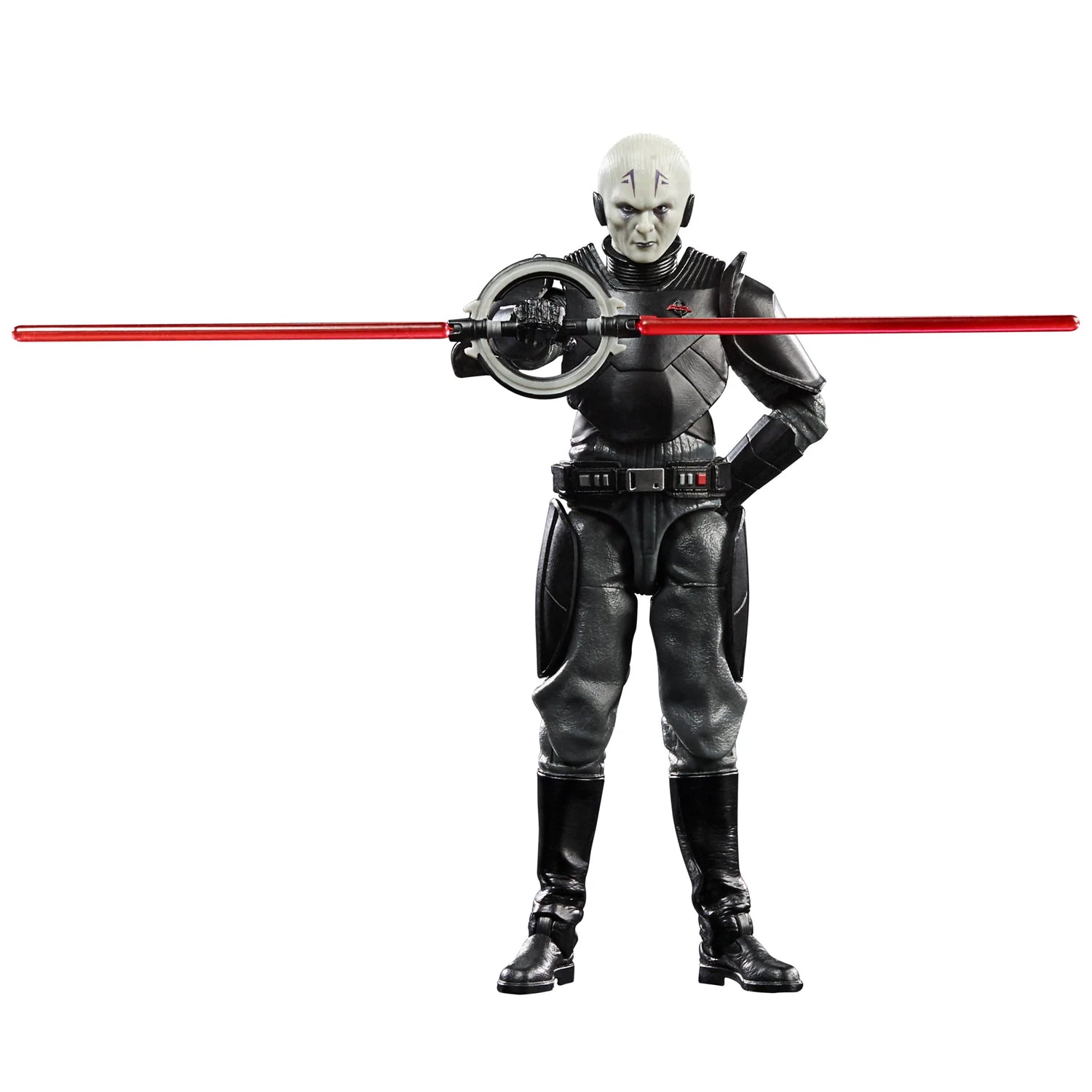 hasbro star wars black series grand inquisitor action figure with lightsaber
