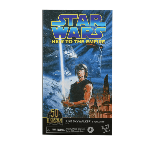 Hasbro Star Wars The Black Series Luke Skywalker & Ysalamiri (Heir to the Empire) front of the package