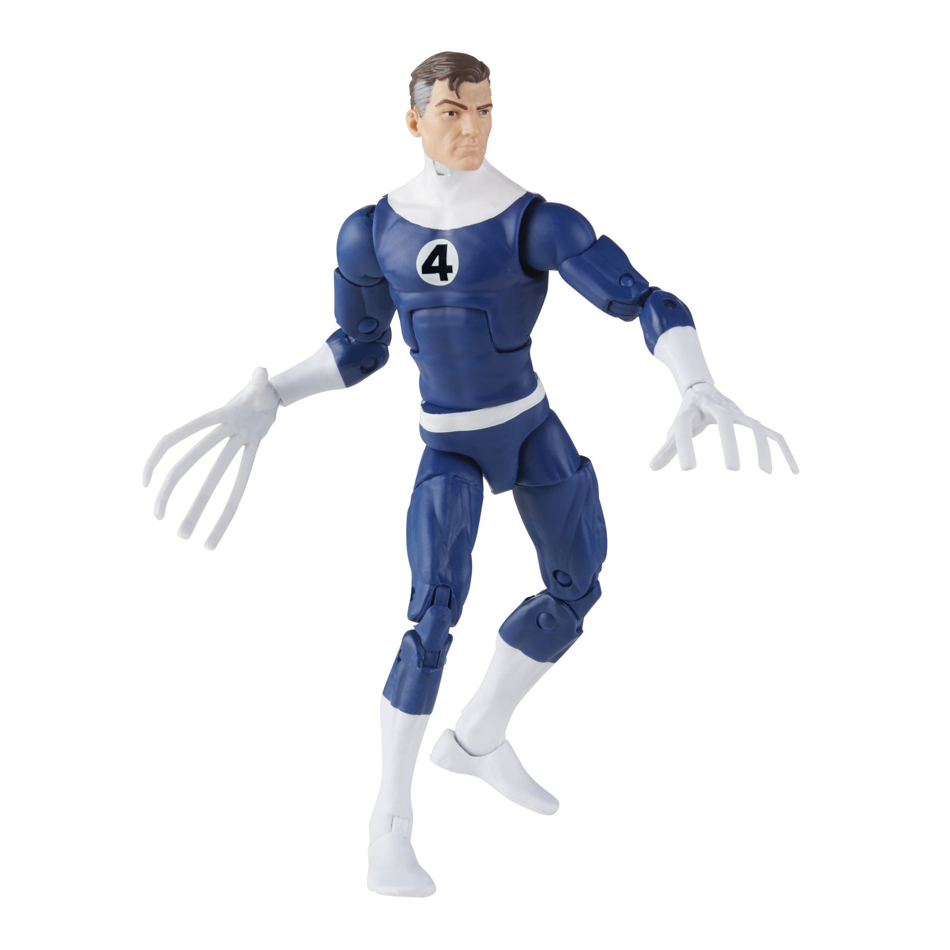 Marvel Legends Series Retro Mr. Fantastic figure with elongated hands