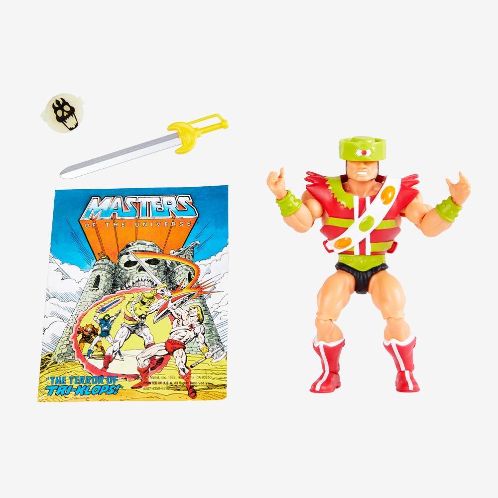 Mattel Creations Masters Of The Universe Origins Fan's Choice Tri-Klops figure and accessories