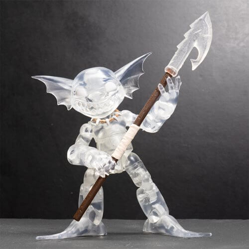 Plunderlings Drench holding brinicle(icicle spear))Arctic Clear Variant 1:12 Scale Action Figure - Convention Exclusive
