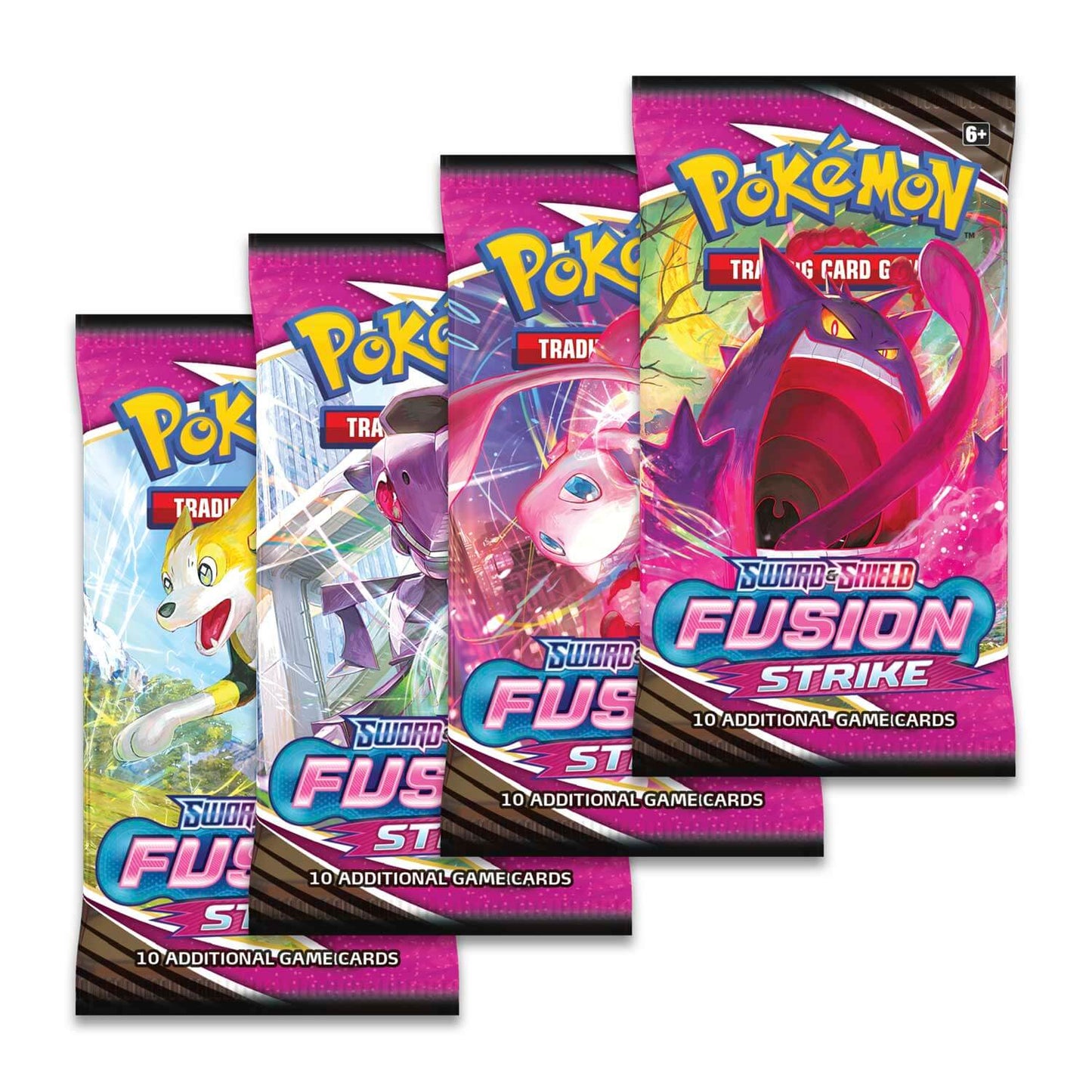 pokemon trading card game sword and shield fusion strike booster packs 