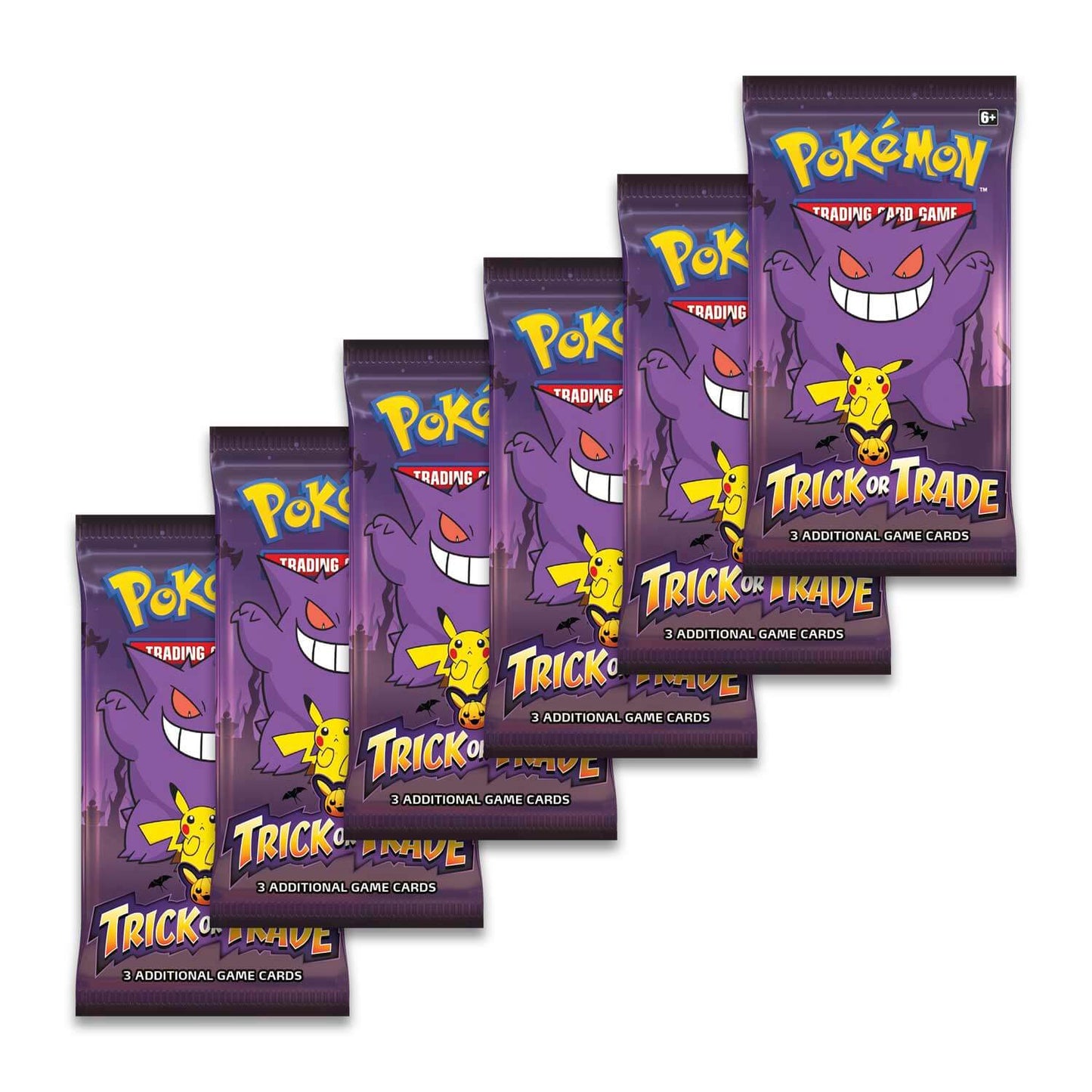 Pokemon TCG: Trick or Trade BOOster pack artwork featuring gengar