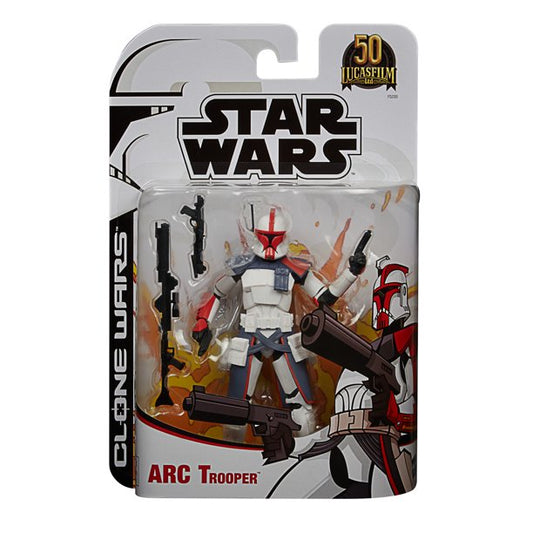 Star Wars The Black Series The Clone Wars 50th Anniversary Lucasfilm Animated Acr Trooper in package