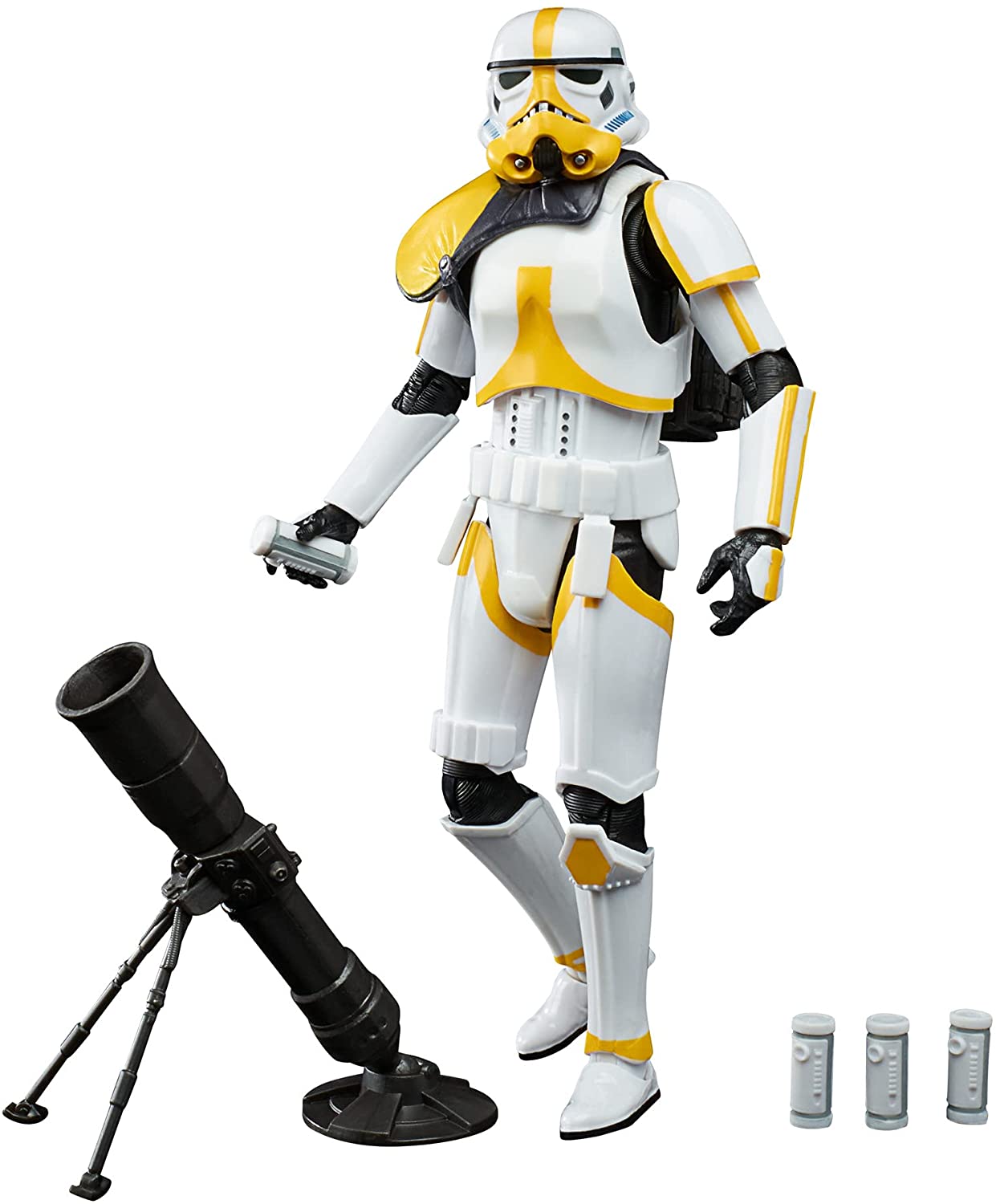 Star Wars The Black Series The Mandalorian Artillery Stormtrooper figure and accessories