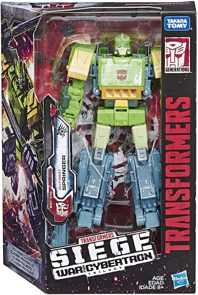 Transformers Generations War for Cybertron Seige Wfc-S38 Springer Voyager action figure in box