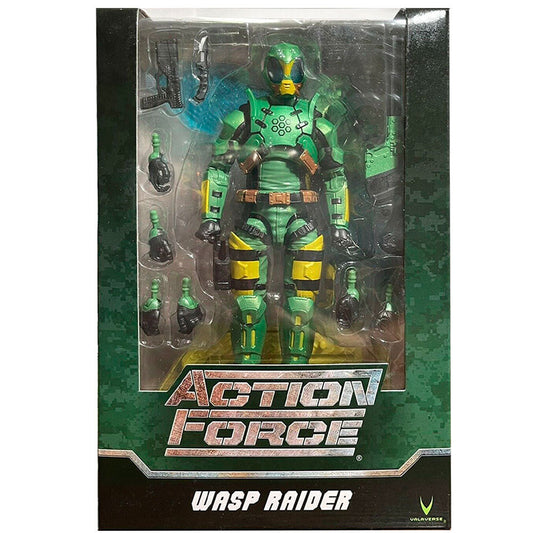 valaverse botcon 2021 action force wasp raider exclusive box package front